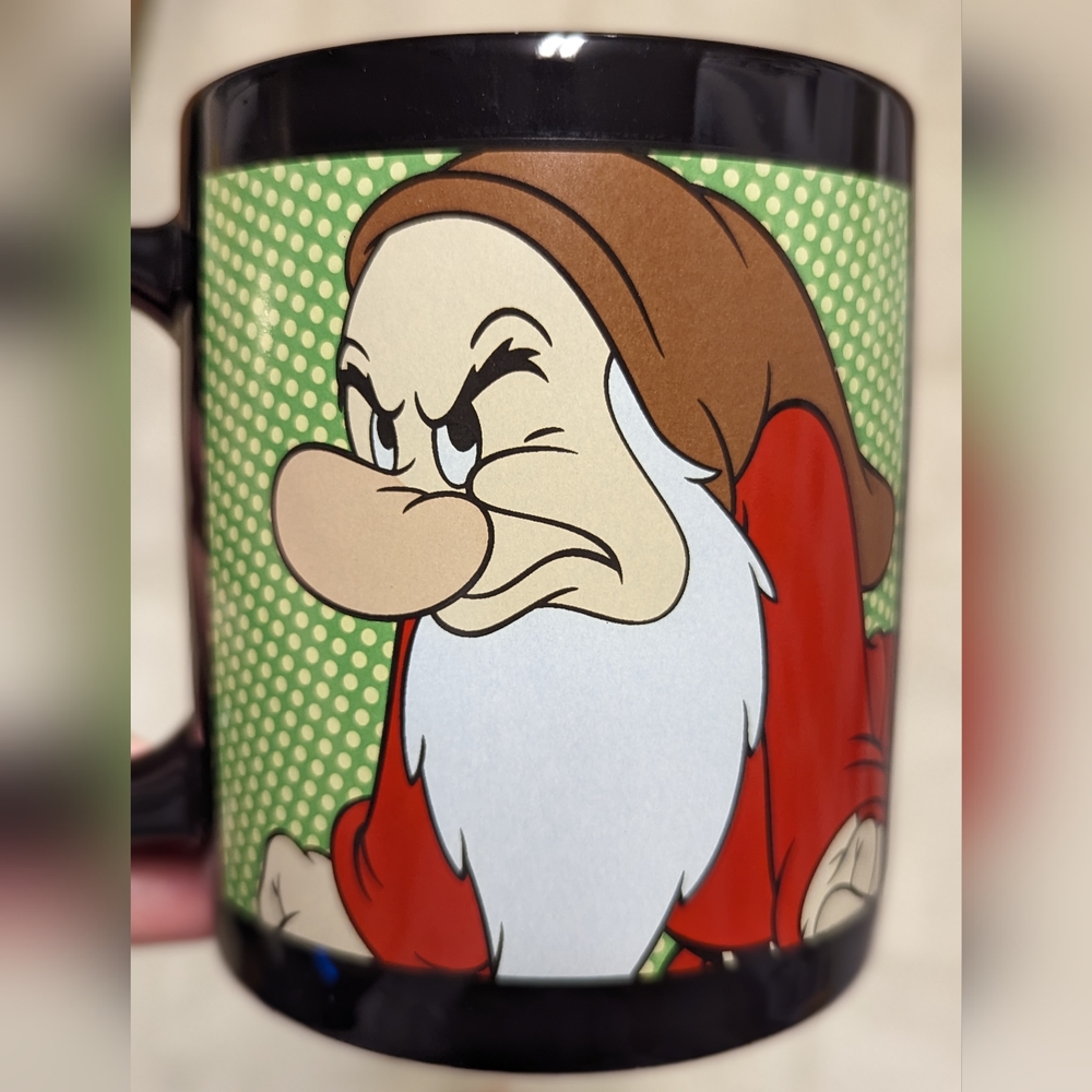 Disney Store Exclusive Grumpy large coffee tea mug